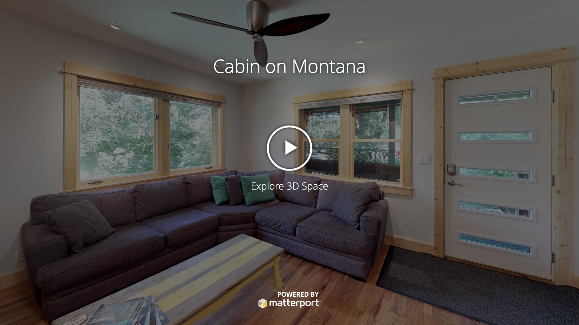 Cabin On Montana Matterport Tour Saul Creative