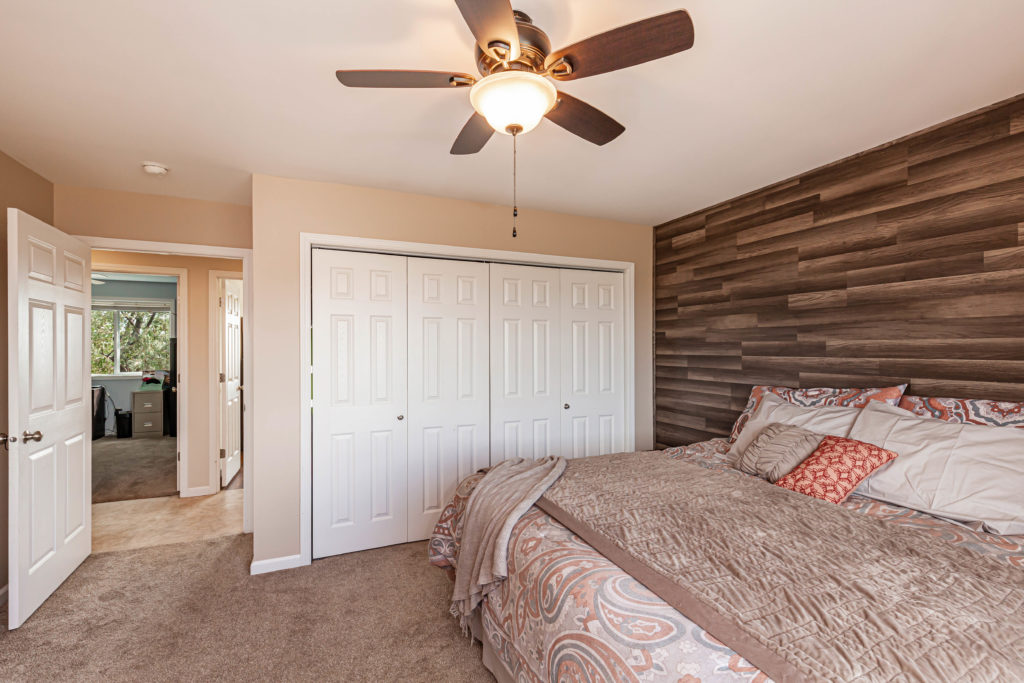 real estate photography bedroom three forks