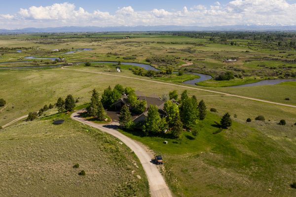 Cinematic Aerial Ranch Videography in Montana