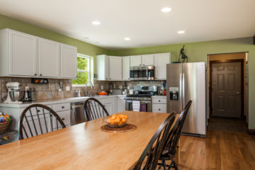 Dining table, 2890 Upper Rainbow Road, Bozeman