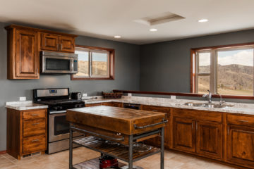 kitchen area, 415 Double D Lane, Manhattan