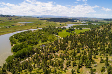 Aerial Drone Video for Ranch Real Estate Properties in Montana