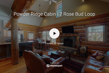 Saul Creative - Powder Ridge Cabin 7 Rose Bud Loop - Michael Thomas - PureWest Christies Big Sky Montana - Matterport 3D Virtual Tour Provider Montana