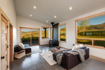 Golden Hour Real Estate Photos Bozeman Montana