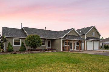 Sunset Real Estate Photography Bozeman Montana